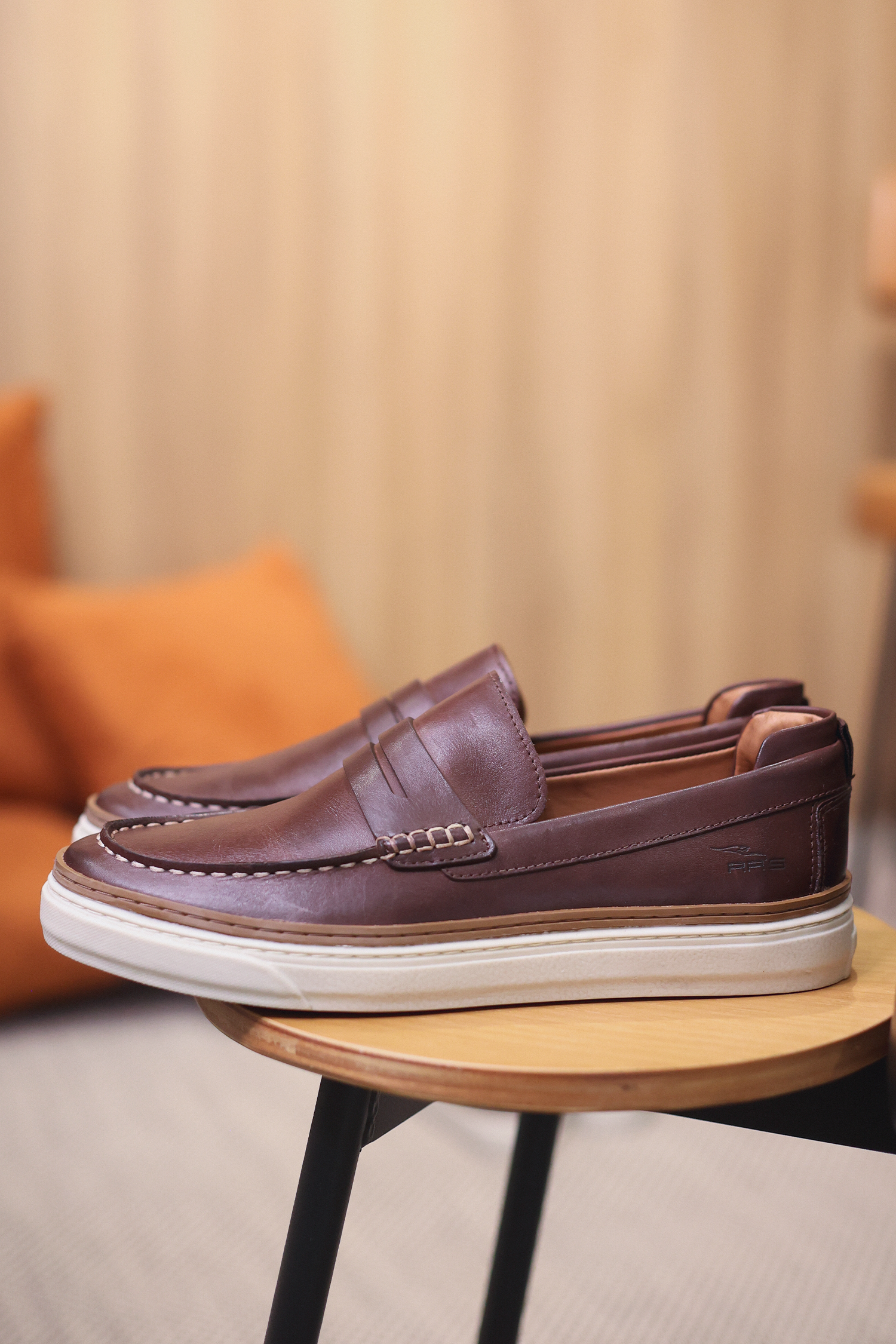 Tênis Slip On Couro Macan Brown