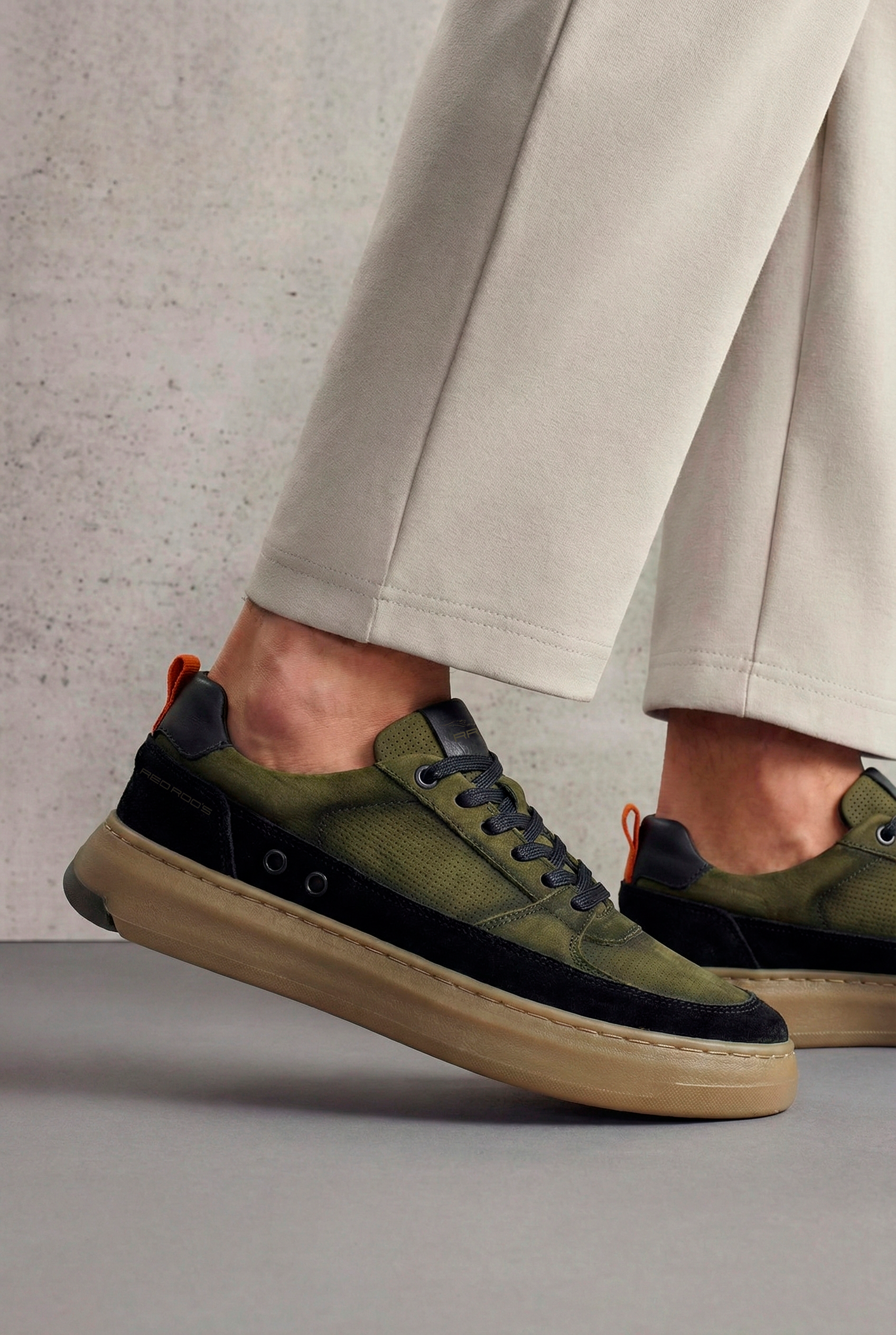 Tênis Couro RR´S Nine Eleven Green