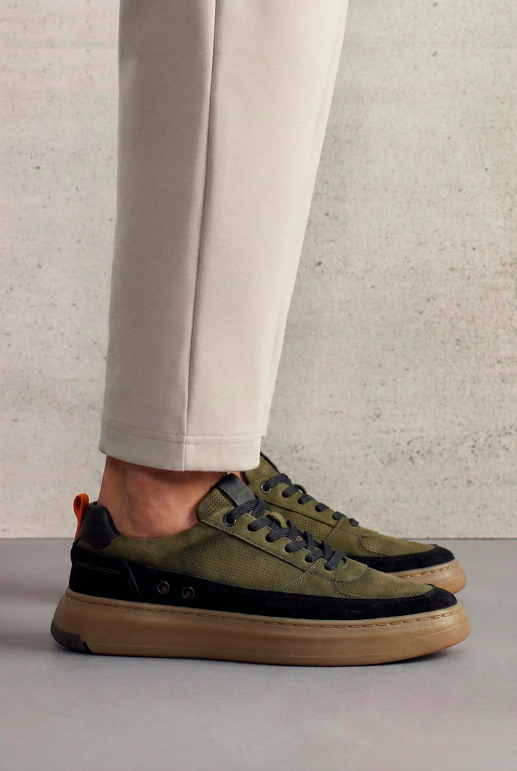 Tênis Couro RR´S Nine Eleven Green