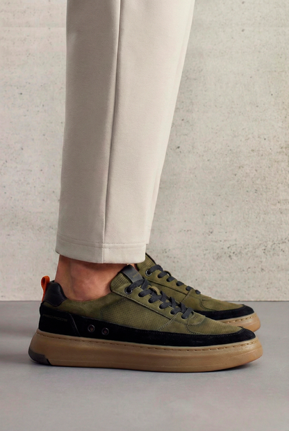 Tênis Couro RR´S Nine Eleven Green