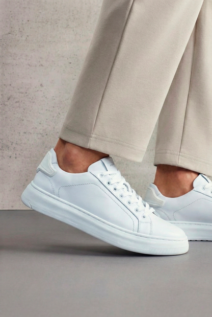 Tênis Couro Panamera All White