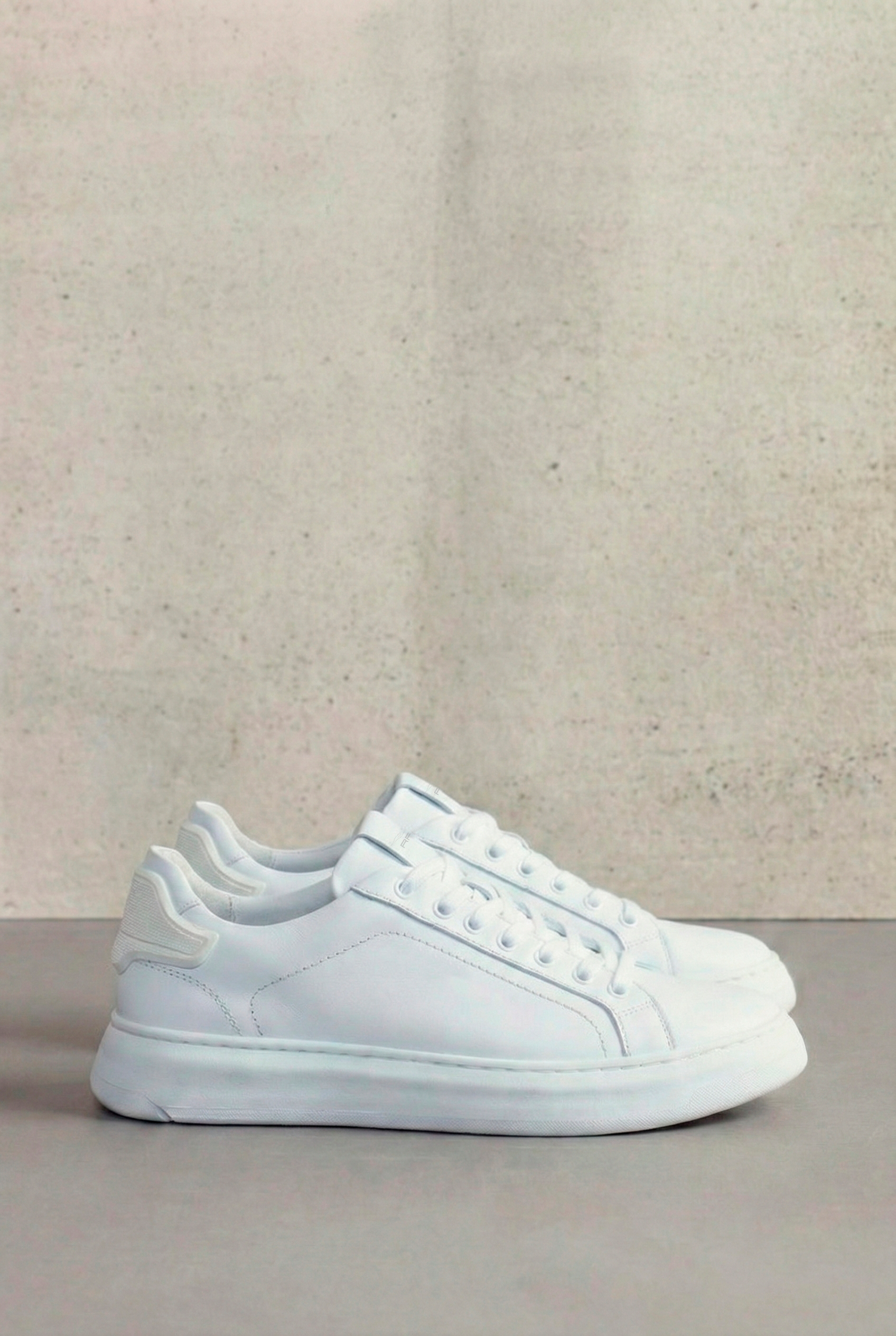 Tênis Couro Panamera All White